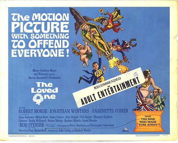 (1965, d. Tony Richardson, 122m, 35mm)  9:30 PM Chinese Multiplex House 4